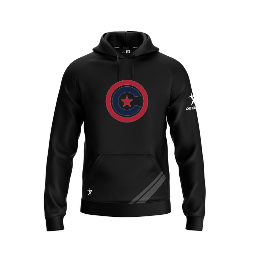[FOLHSMBK-YXS-LOGO1] Decker Summit Hoodie (Youth XS, Black, Logo 1)