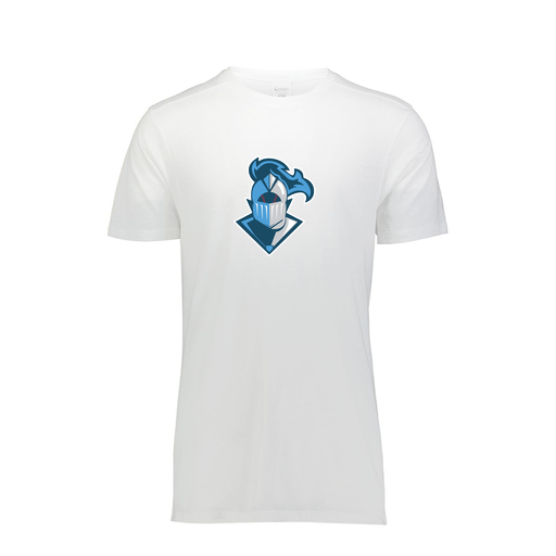 [FTSCUBWH-AS-LOGO2] Decker Men's Tri-Blend T-Shirt - Short Sleeve (Adult S, White, Logo 2)