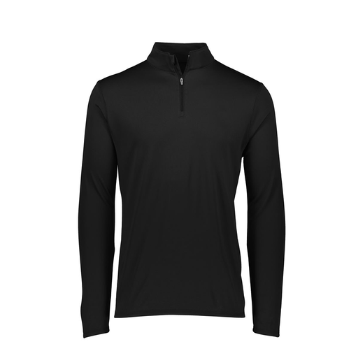 [FTLQFLBK-AS-LOGO2] Men's Flex-Lite 1/4 Zip Shirt (Adult S, Black, Logo 2)