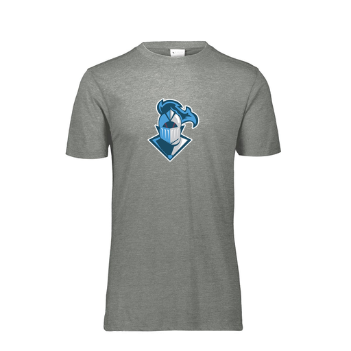 [FTSCUBGY-YS-LOGO2] Decker Youth Tri-Blend T-Shirt - Short Sleeve (Youth S, Gray, Logo 2)