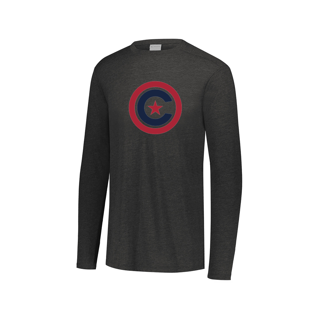 Decker Men's Tri-Blend T-Shirt - Long Sleeve