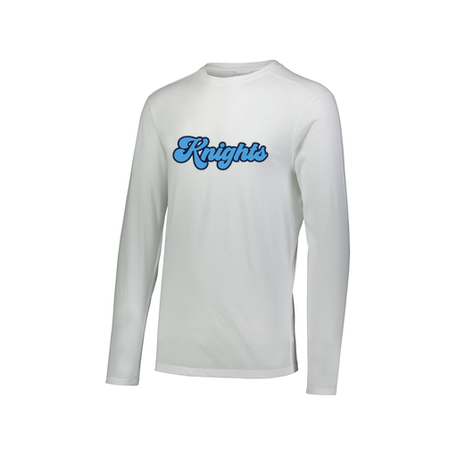 [3075.005.XS-LOGO3] Men's LS Ultra-blend T-Shirt (Adult XS, White, Logo 3)