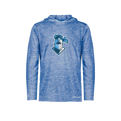 [FOLHCGRY-AS-LOGO2] Decker Men's Charge Hoodie (Adult S, Royal, Logo 2)