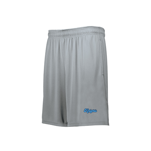 [229511.099.XS-LOGO3] Decker Men's Swift Short (Adult XS, Silver, Logo 3)